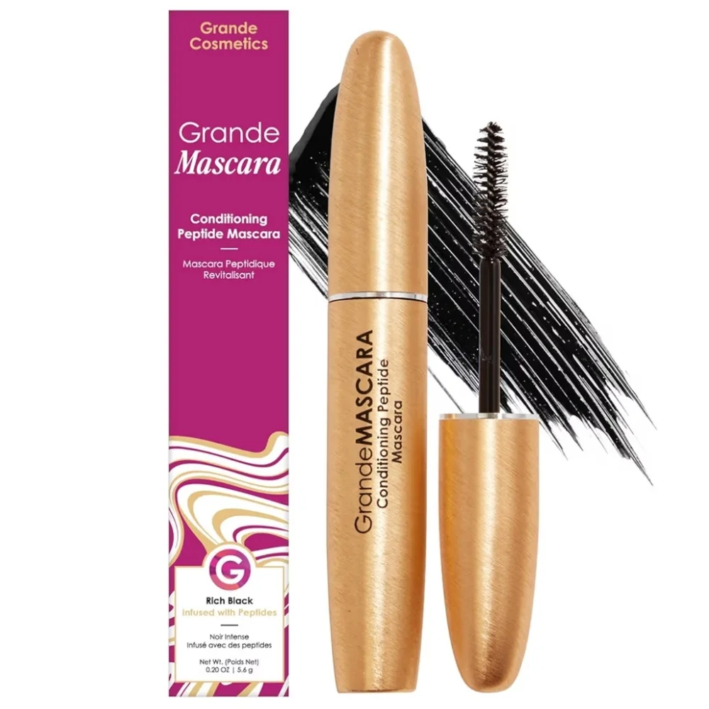 Grande MASCARA Conditioning Peptide Mascara Rich Black NWT